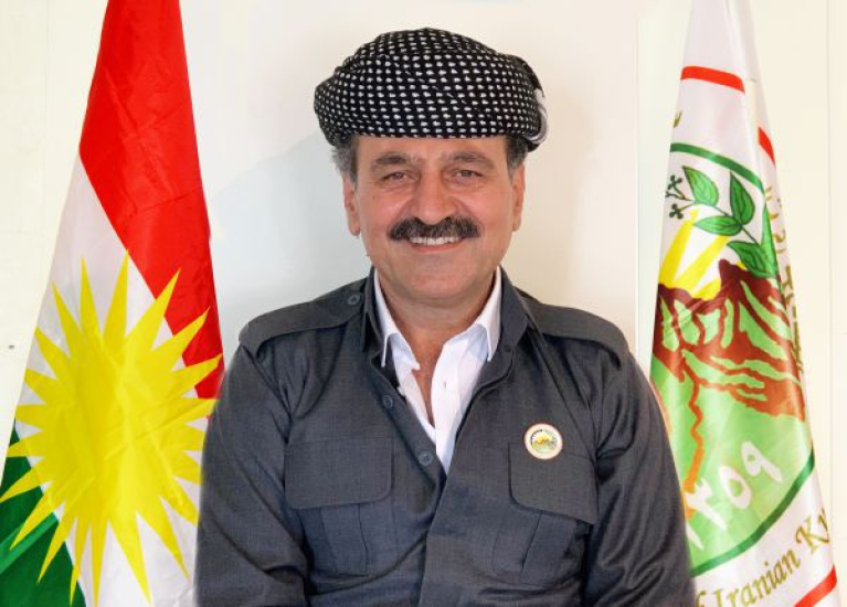  کاک بابەشێخ حوسەینی سکرتێری گشتی سازمانی خەبات ی کوردستانی ئیران