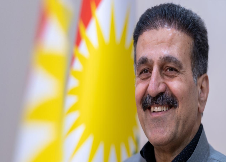  کاک بابەشيخ حوسەینی سکرتیری گشتی سازمانی خەبات ی کوردستانی ئیران